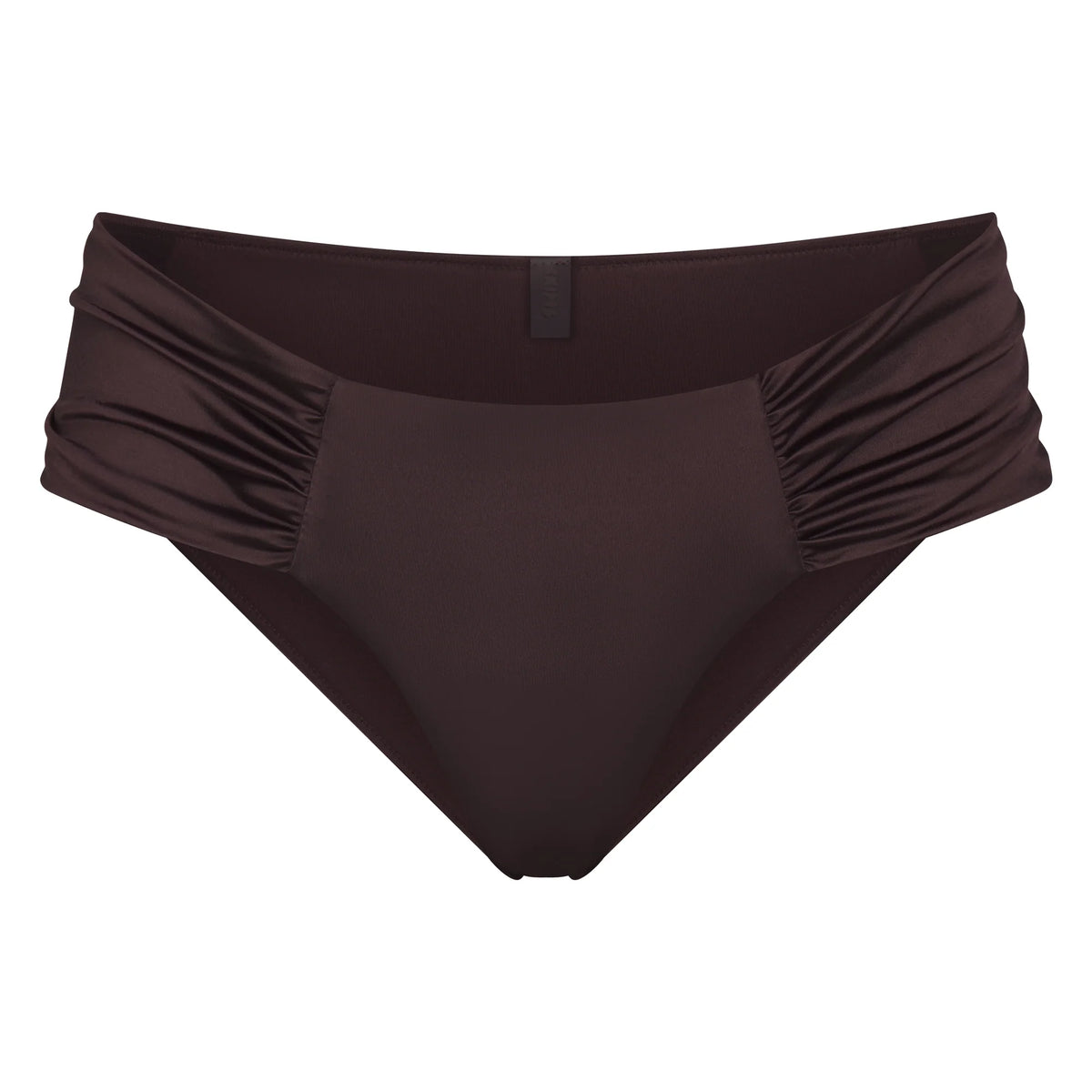 SATIN SWIM RUCHED BIKINI BOTTOM | PHOENIX