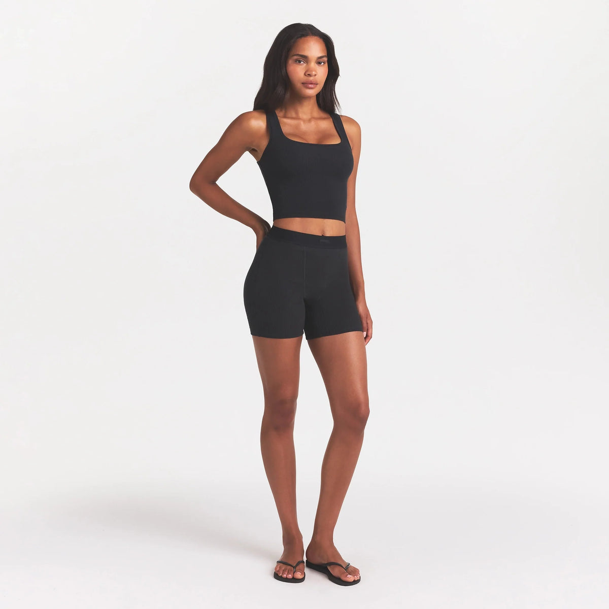 COTTON RIB TANK | SOOT