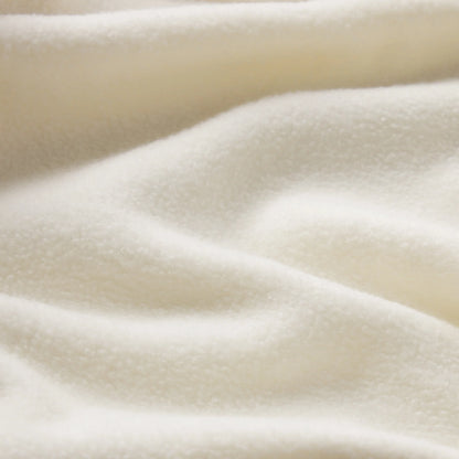 OUTDOOR FLEECE FITTED JACKET | ECRU