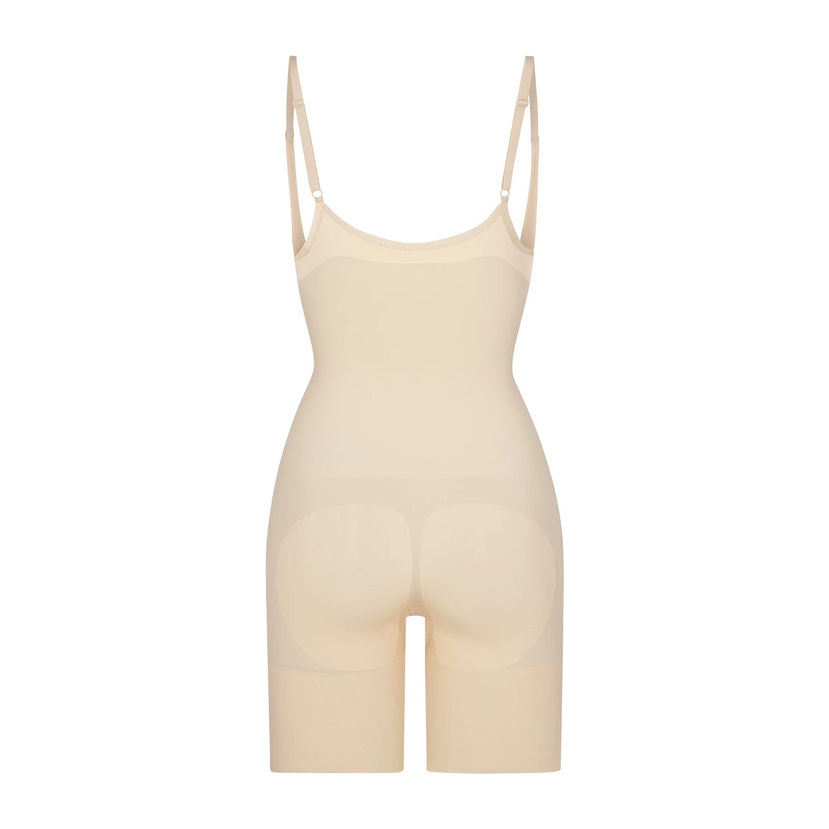 SEAMLESS SCULPT BUTT LIFTING OPEN BUST BODYSUIT | SAND