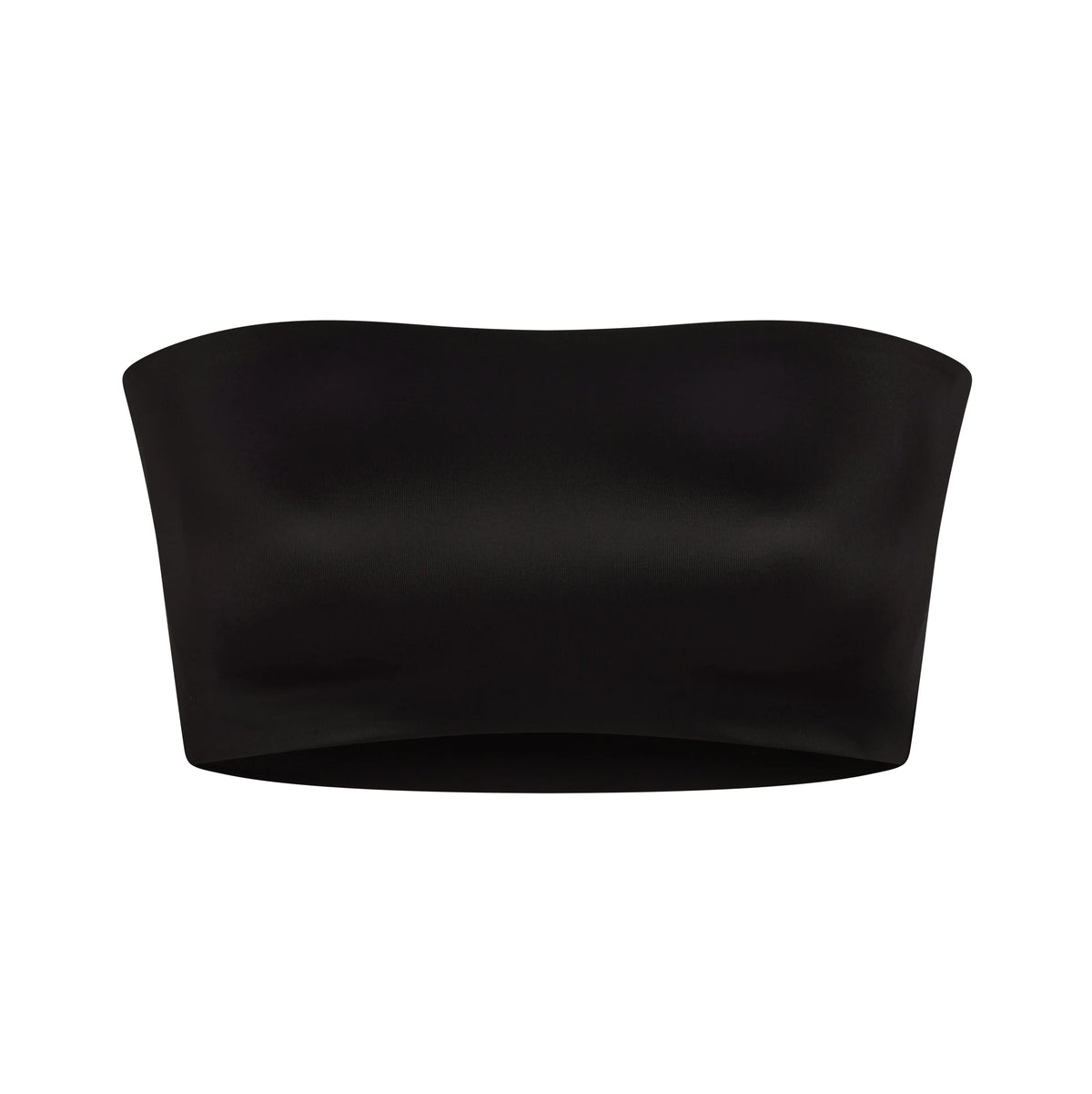 NikeSKIMS SATIN SHINE BANDEAU BRA | OBSIDIAN