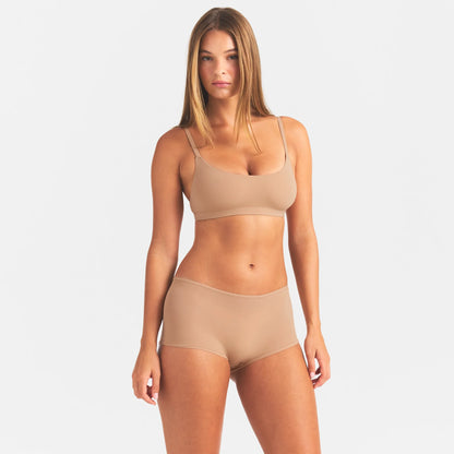FITS EVERYBODY BOY SHORT | OCHRE
