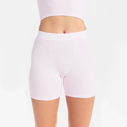 COTTON RIB BOXER | CHERRY BLOSSOM