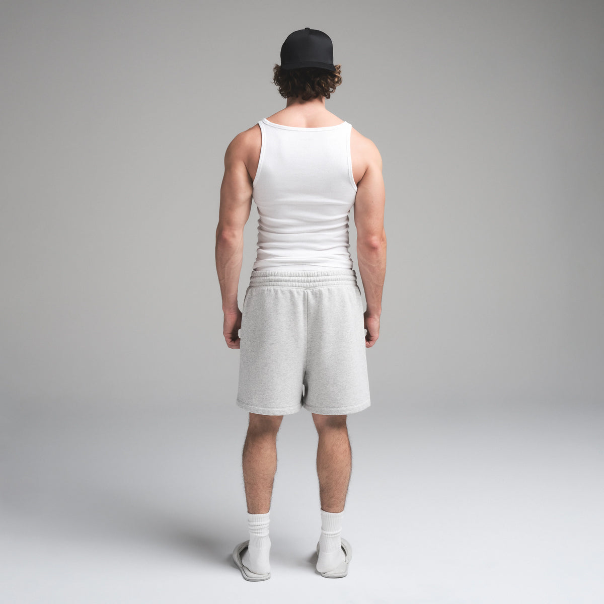 SKIMS COTTON MENS RIB TANK 3-PACK | CHALK