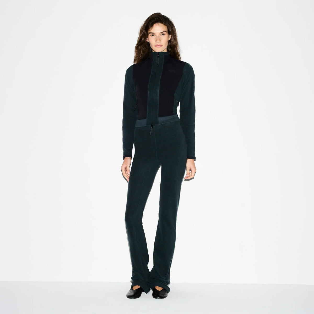 OUTDOOR FLEECE PANT | DARK TEAL