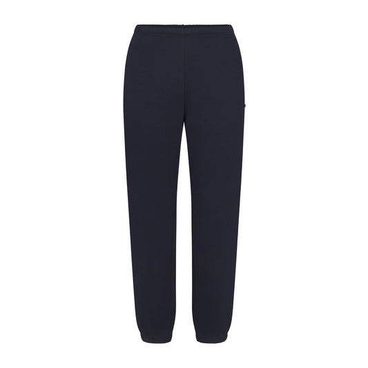 COTTON FLEECE JOGGER | NAVY