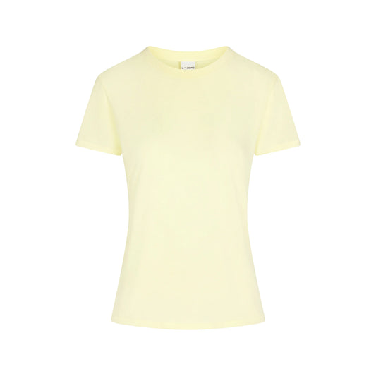 NikeSKIMS PERFORMANCE COTTON BLEND SHORT SLEEVE TOP | BICYCLE YELLOW