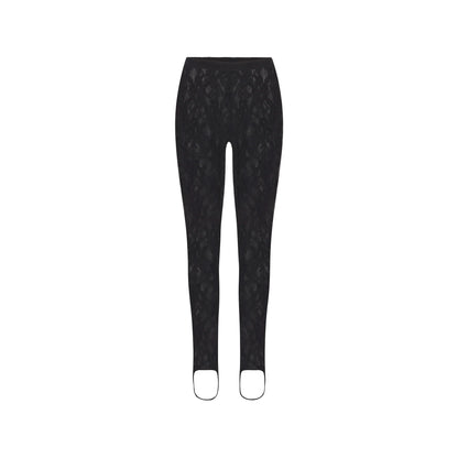 STRETCH LACE STIRRUP LEGGING | SOOT