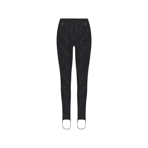 STRETCH LACE STIRRUP LEGGING | SOOT