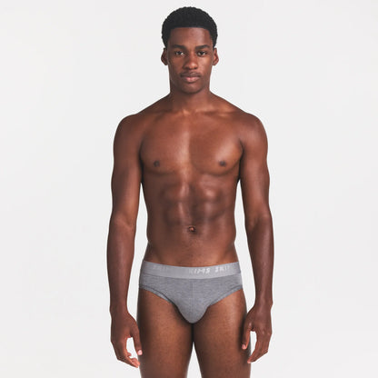 SKIMS STRETCH MENS BRIEF 3-PACK | IRIS HEATHER MULTI