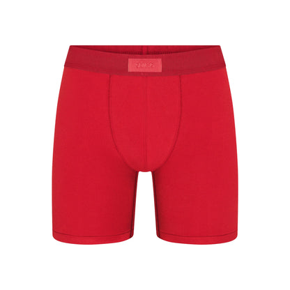 SKIMS COTTON MENS 5" BOXER BRIEF 3-PACK | RUBY ESPRESSO MULTI