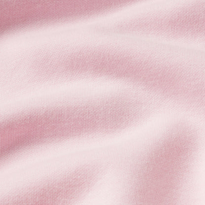 COTTON FLEECE OVERSIZED STRAIGHT LEG PANT | CHERRY BLOSSOM