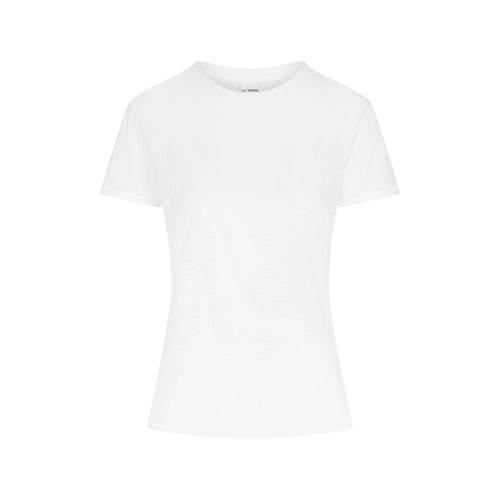 NikeSKIMS PERFORMANCE COTTON BLEND SHORT SLEEVE TOP | SNOW