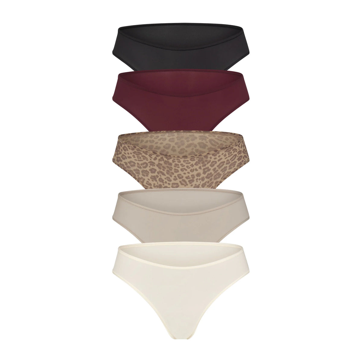 FITS EVERYBODY CHEEKY BRIEF 5-PACK | DESERT LEOPARD MULTI