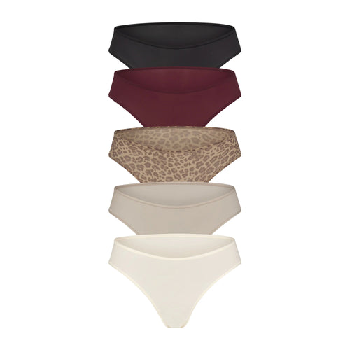 FITS EVERYBODY CHEEKY BRIEF 5-PACK | DESERT LEOPARD MULTI