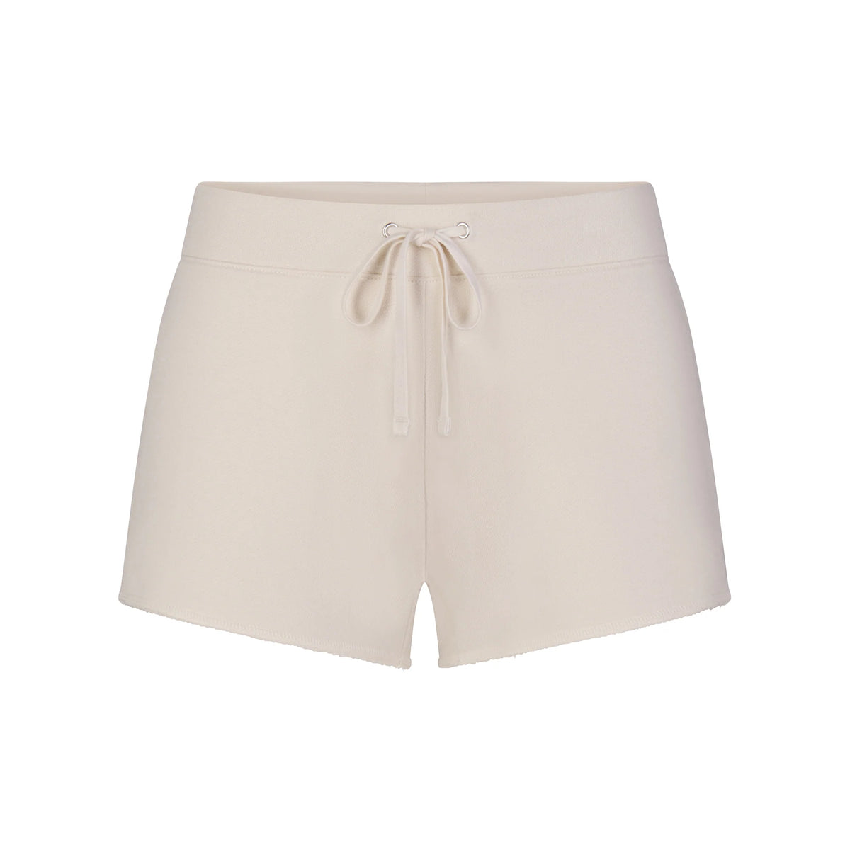 DRAPEY FRENCH TERRY SHORT | BUFF