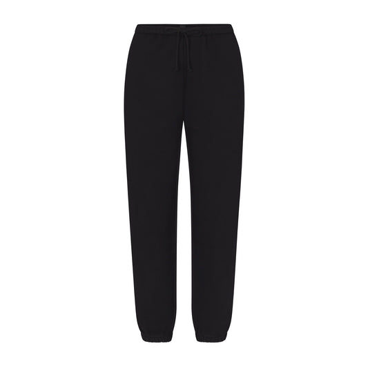 COTTON FLEECE JOGGER | ONYX