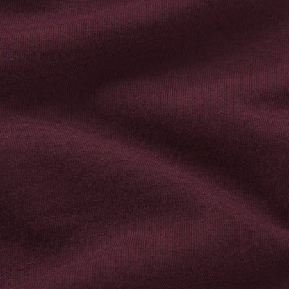 COTTON JERSEY SCOOP NECK LONG SLEEVE TOP | CURRANT
