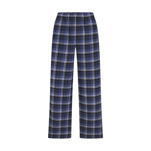 FLANNEL SLEEP OVERSIZED PANT | INDIGO OUTDOOR PLAID