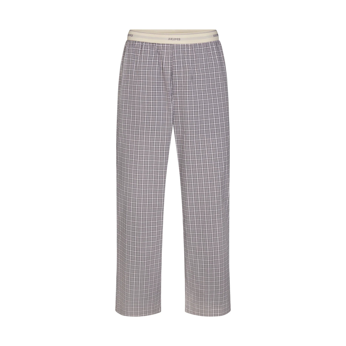 COTTON POPLIN MENS LOGO BAND SLEEP PANT | FULL MOON CHECK