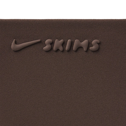 NikeSKIMS MATTE SLIM FLARE LEGGING | DARK SEPIA