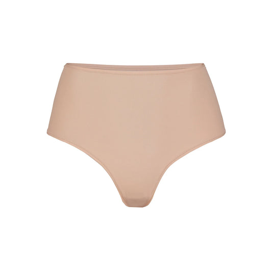 FITS EVERYBODY HIGH-WAISTED THONG | CLAY