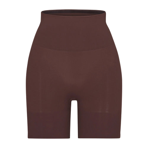 SEAMLESS SCULPT BUTT LIFTING SHORT | COCOA