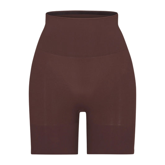SEAMLESS SCULPT BUTT LIFTING SHORT | COCOA