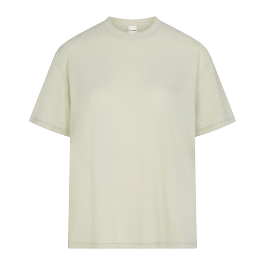 NikeSKIMS PERFORMANCE COTTON BLEND OVERSIZED SHORT SLEEVE TOP | TALC
