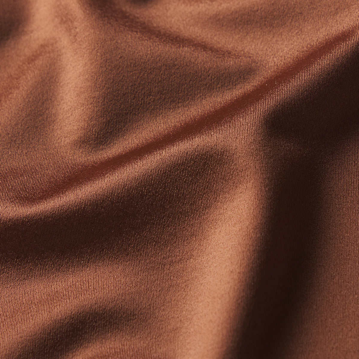 NikeSKIMS SATIN SHINE PANELED 26" ONE PIECE | CAROB BROWN
