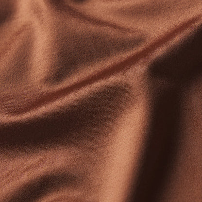 NikeSKIMS SATIN SHINE PANELED 26" ONE PIECE | CAROB BROWN
