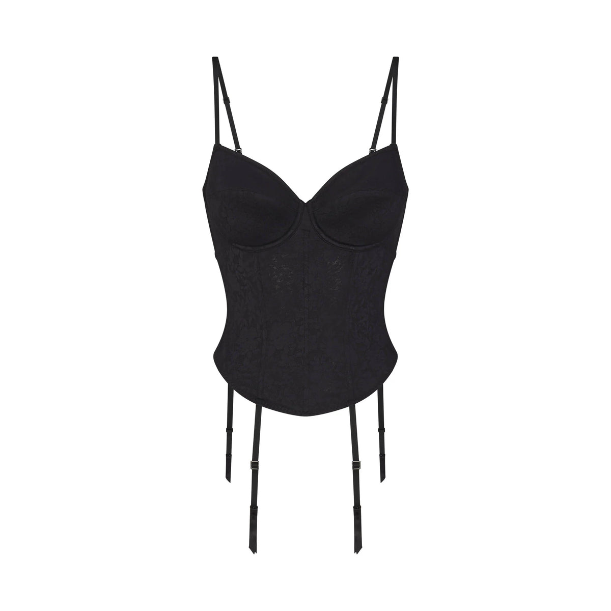 LACE SHAPEWEAR CORSET | ONYX