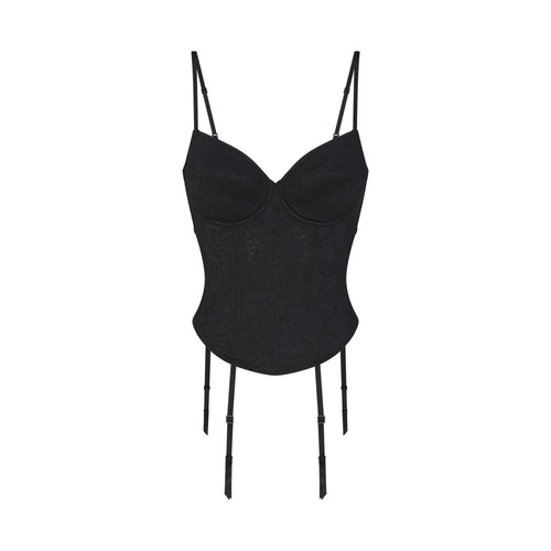 LACE SHAPEWEAR CORSET | ONYX