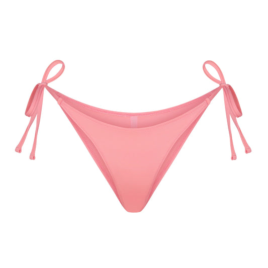 SIGNATURE SWIM DIPPED TIE BIKINI BOTTOM | MELON