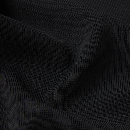 REFINED KNIT MINI DRESS | OBSIDIAN