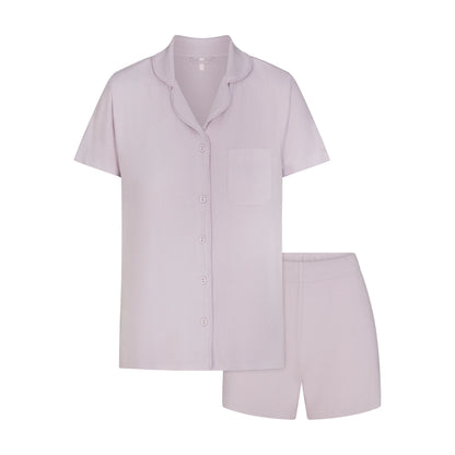 SOFT LOUNGE SHORT SLEEP SET | IRIS MICA