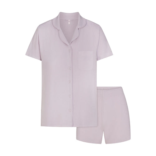 SOFT LOUNGE SHORT SLEEP SET | IRIS MICA
