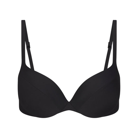 SIGNATURE SWIM ULTIMATE PUSH-UP TIE BACK BIKINI TOP | ONYX