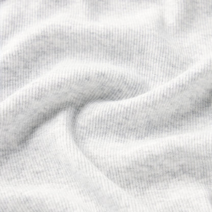 SKIMS COTTON RIB MENS T-SHIRT | LIGHT HEATHER GREY