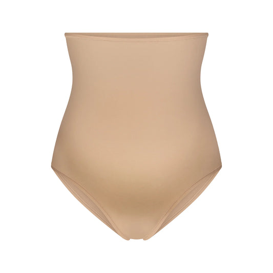 FITS EVERYBODY MATERNITY HIGH-WAISTED BRIEF | CLAY