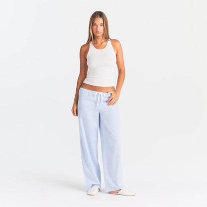 RIB SLEEP TANK | IVORY