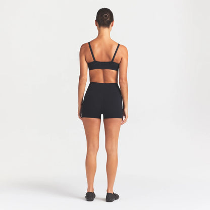 NikeSKIMS STUDIO STRETCH 3" SHORT | OBSIDIAN