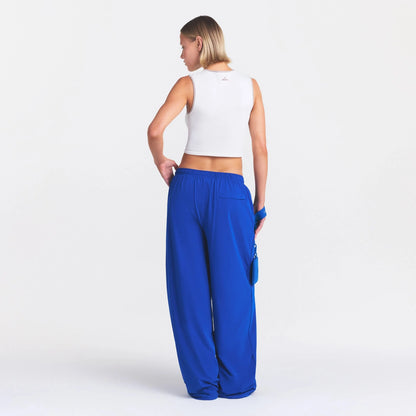 NikeSKIMS STRETCH NYLON OVERSIZED PANT | COBALT