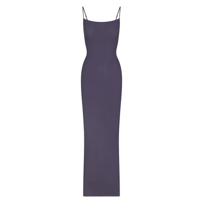 SOFT LOUNGE LONG SLIP DRESS | SLEET