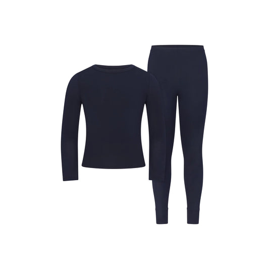 SKIMS SLEEP KIDS SLEEP SET | NAVY