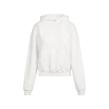 COTTON FLEECE HOODIE | MARBLE