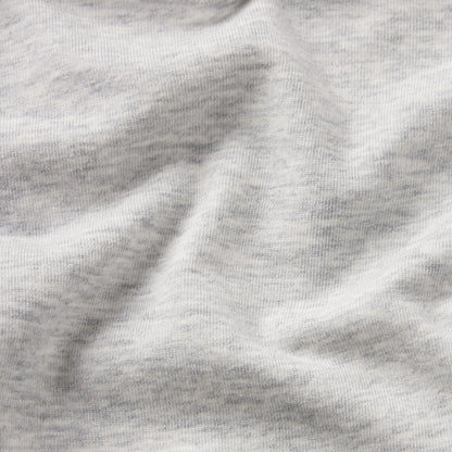 LIGHTWEIGHT COTTON LACE THONG | LIGHT HEATHER GREY