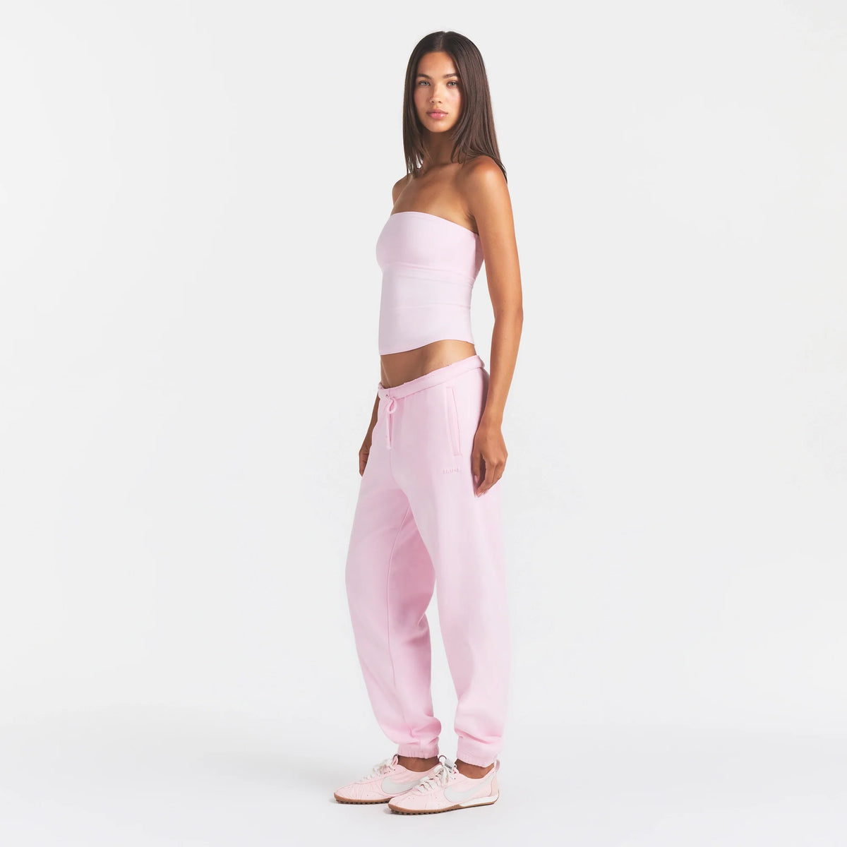 COTTON FLEECE JOGGER | CHERRY BLOSSOM