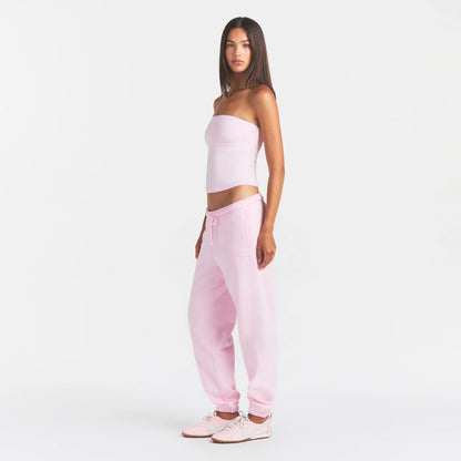COTTON FLEECE JOGGER | CHERRY BLOSSOM