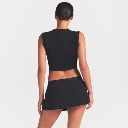 NikeSKIMS STRETCH NYLON SKORT | OBSIDIAN
